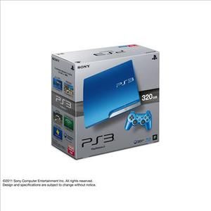 NEW PS3 Console 320GB Splash Blue CECH-3000BSB Limited Color